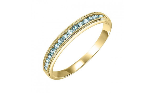 Gems One 14Kt Yellow Gold Blue Topaz (1/3 Ctw) Ring - FR1242-4Y