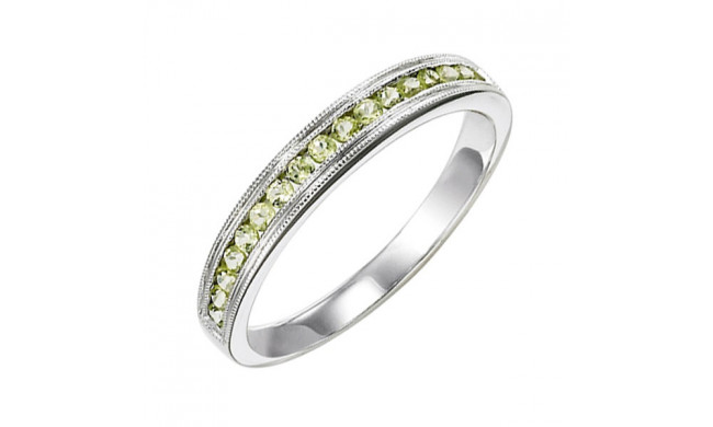 Gems One 14Kt White Gold Peridot (1/3 Ctw) Ring - FR1245-4W