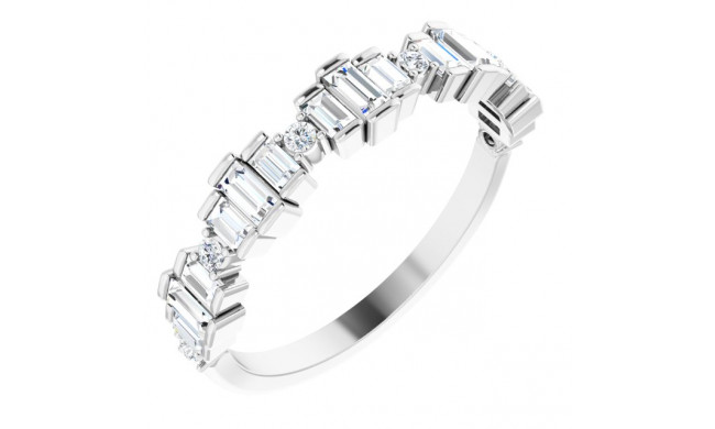 Platinum 5/8 CTW Diamond Anniversary Band - 123945603P