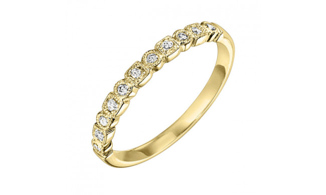 Gems One 14Kt Yellow Gold Diamond (1/10 Ctw) Ring - FR1084-4YD