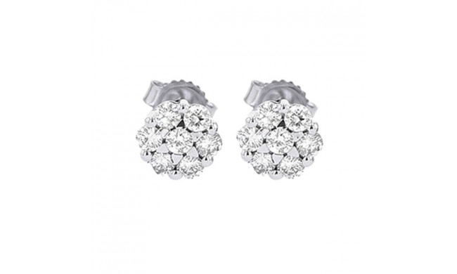 Gems One 14Kt White Gold Diamond (3/4Ctw) Earring - ER29581-4WH