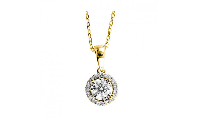 Gems One 14Kt Yellow Gold Diamond (1/4Ctw) Pendant - PD32685-4YD