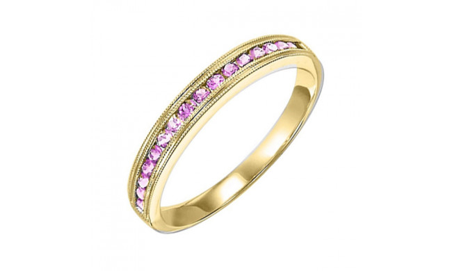 Gems One 10Kt Yellow Gold Pink Sapphire (1/3 Ctw) Ring - FR1031-1Y