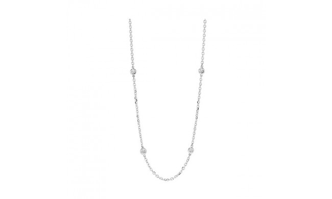 Gems One 14Kt White Gold Diamond (1 1/2Ctw) Necklace - NK10029-4WF