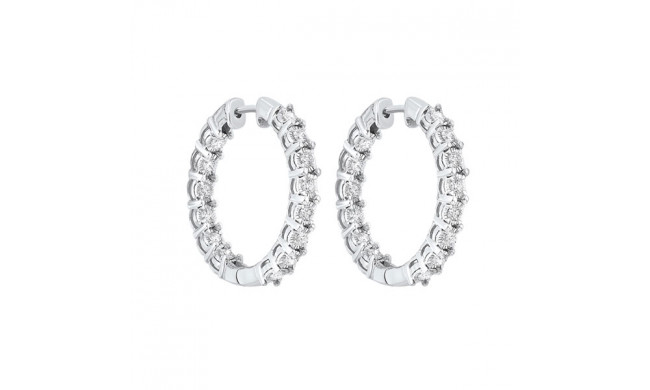 Gems One 14Kt White Gold Diamond (3/4Ctw) Earring - ER24323-4WC
