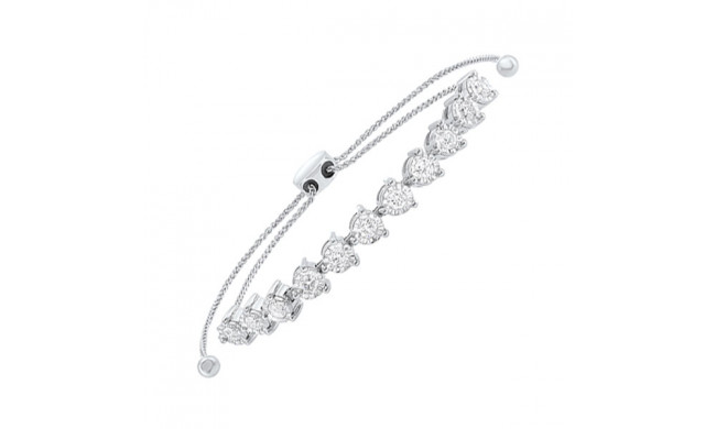 Gems One 14Kt White Gold Diamond (1Ctw) Bracelet - FB1169/100-4WC