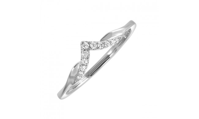 Gems One 10Kt White Gold Diamond (1/12 Ctw) Ring - RG85848-1WC