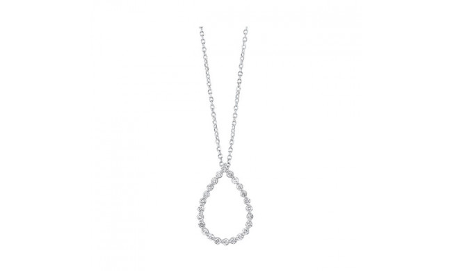 Gems One 14Kt White Gold Diamond (1/4Ctw) Pendant - PD10416-4WF