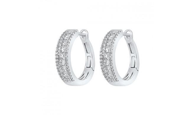 Gems One 14Kt White Gold Diamond (3/4Ctw) Earring - ER10319-4WB