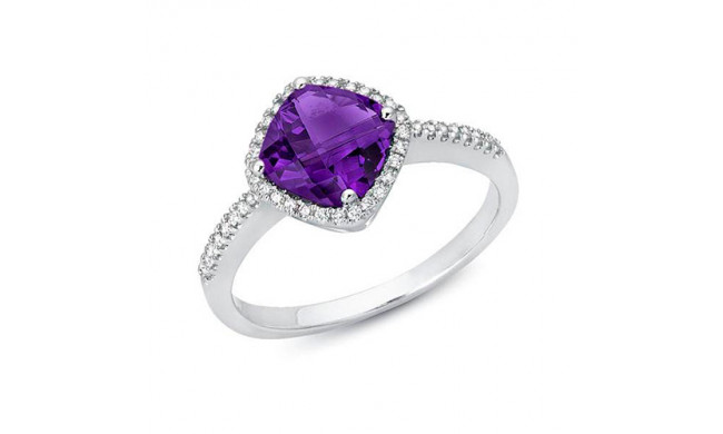 Stanton Color 14k Gold Amethyst Ring