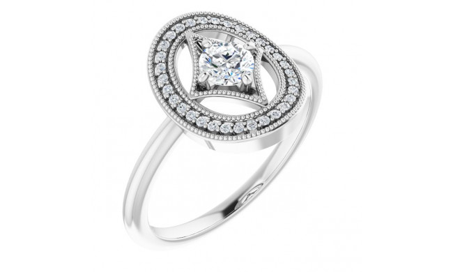 14K White 1/3 CTW Diamond Ring - 12311160000P