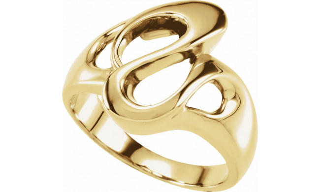 14K Yellow Fashion Ring - 5891123396P