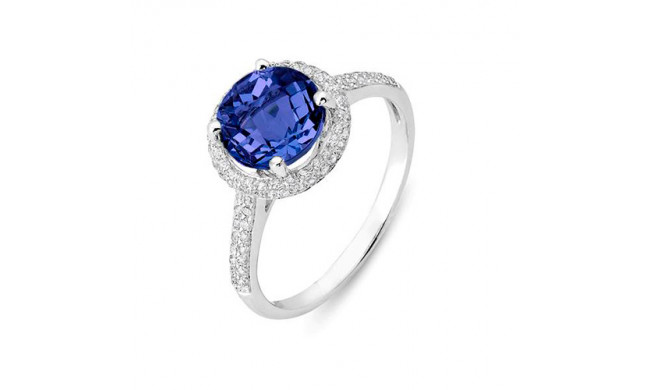 Stanton Color 14k Gold Tanzanite Ring