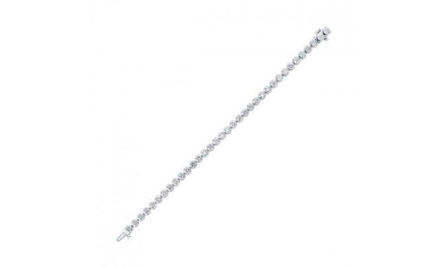 Gems One 14Kt White Gold Diamond (7Ctw) Bracelet - FB1185-4WF