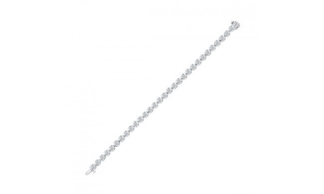 Gems One 14Kt White Gold Diamond (10Ctw) Bracelet - FB1200-4WF