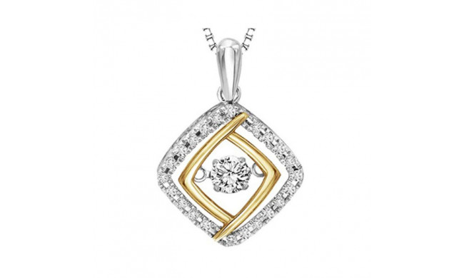 Gems One 10KT Yellow Gold Rhythm Of Love Neckwear Pendant - 1/3 ctw - ROL1059-1YSSSC