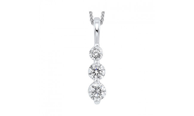 Gems One 14Kt White Gold Diamond (3/4Ctw) Pendant - PD10309-4WC