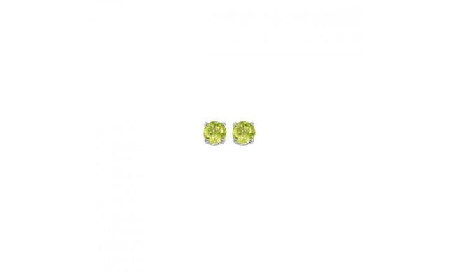 Gems One 14Kt White Gold Peridot (1/5 Ctw) Earring - EDR30-4W