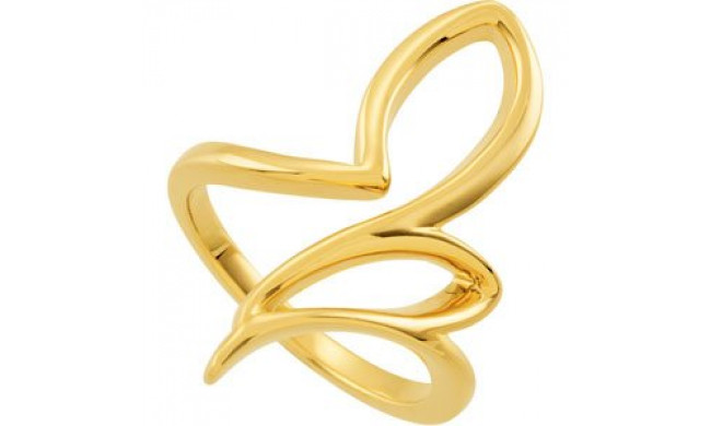 14K Yellow Freeform Ring - 510441001P