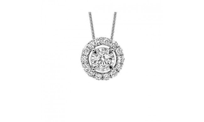 Gems One 14Kt White Gold Diamond (1/5Ctw) Pendant - FP4153/15-4WC