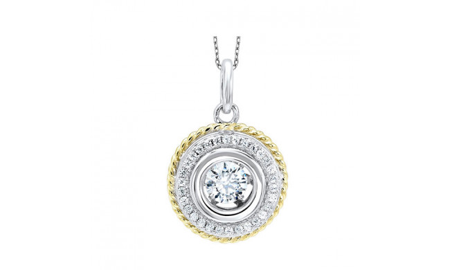 Gems One Silver Pendant - PD10053-SS