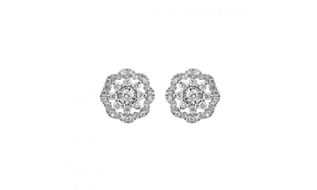 Gems One 14Kt White Gold Diamond (1/3Ctw) Earring - ER32107-4WSC