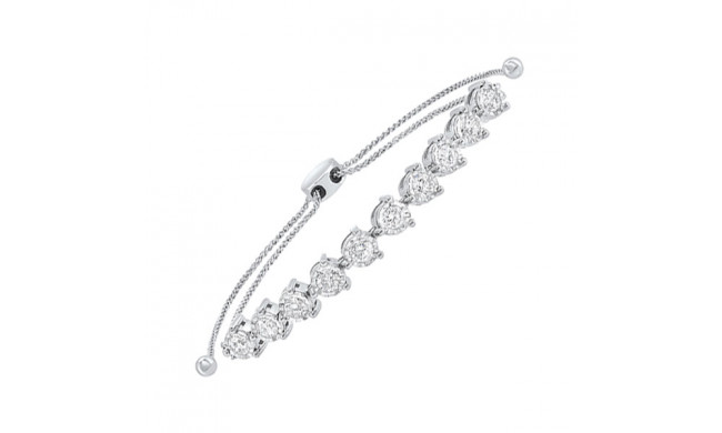 Gems One 14Kt White Gold Diamond (1 1/2Ctw) Bracelet - FB1169/150-4WC