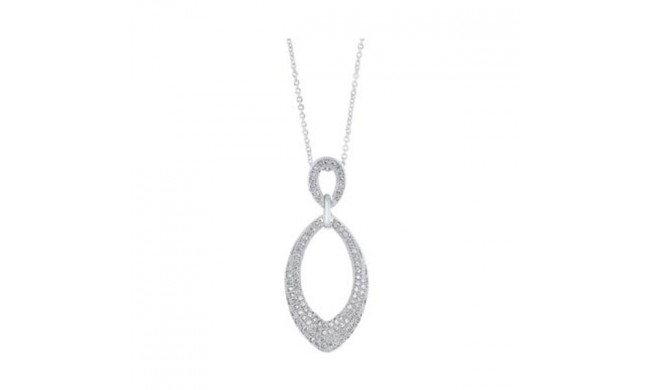 Gems One Silver Pendant - PD10538-SS