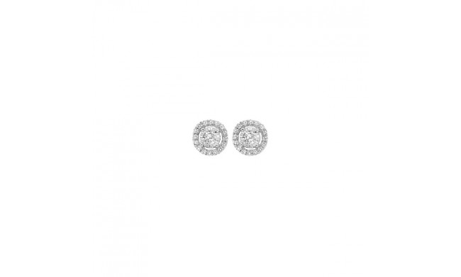 Gems One 14Kt White Gold Diamond (1/4Ctw) Earring - FE4153/25-4WC