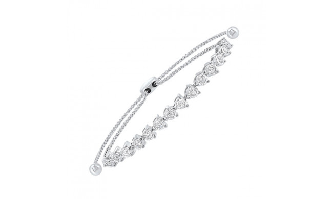 Gems One 14Kt White Gold Diamond (1/2Ctw) Bracelet - FB1169/50-4WC