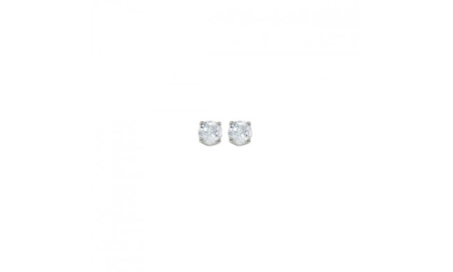 Gems One 14Kt White Gold White Topaz (1/4 Ctw) Earring - EWR30-4W