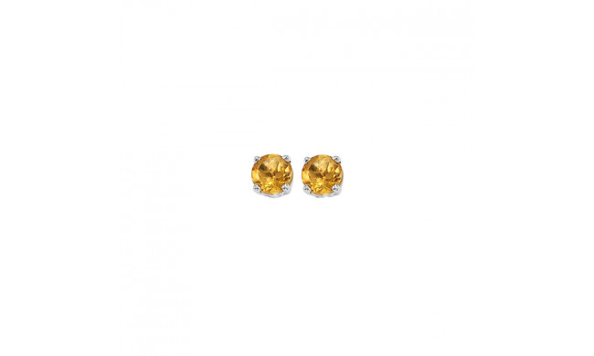 Gems One 14Kt White Gold Citrine (1/2 Ctw) Earring - ECR40-4W