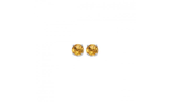 Gems One 14Kt White Gold Citrine (1/2 Ctw) Earring - ECR40-4W
