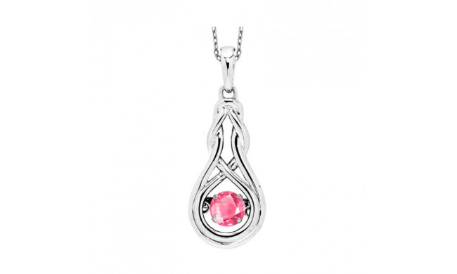 Gems One Silver (SLV 995) Rhythm Of Love Neckwear Pendant - ROL1238CPTO