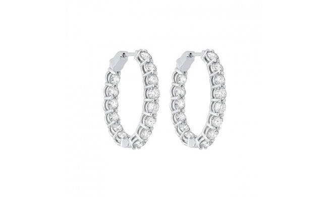 Gems One 14Kt White Gold Diamond (6Ctw) Earring - FE1243-4WC