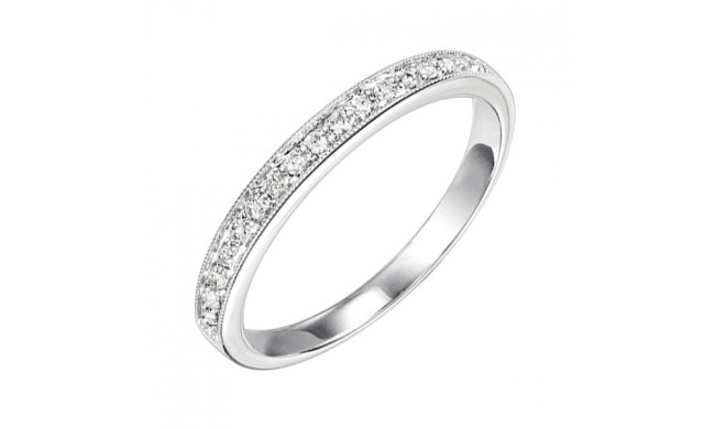 Gems One 14Kt White Gold Diamond (1/10 Ctw) Ring - FR1085-4WD