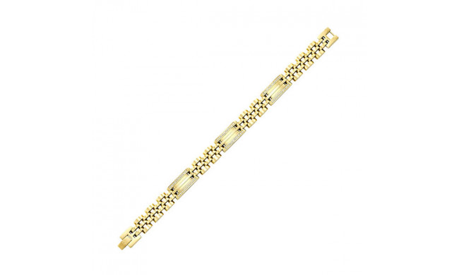 Gems One Steel Yellow Ip & 1/2Ctw Diamond Bracele - BC10167-STD