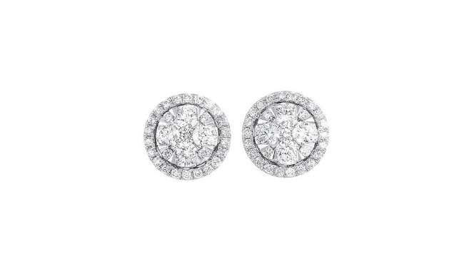 Gems One 14Kt White Gold Diamond (3/4Ctw) Earring - ER10248-4WC
