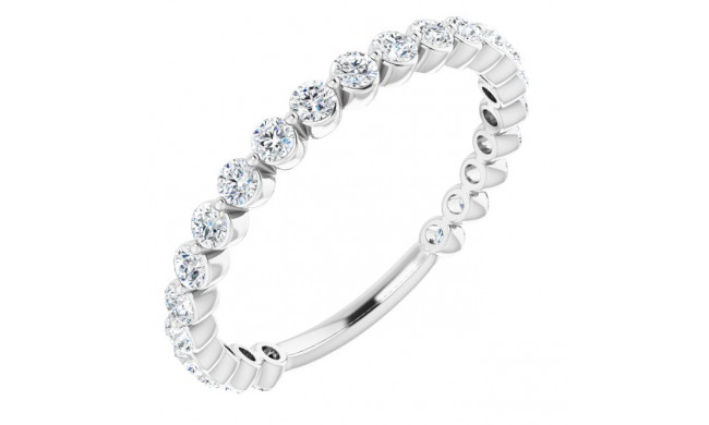 Platinum 3/4 CTW Diamond Anniversary Band - 123013604P