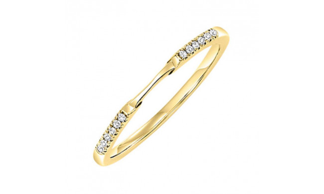 Gems One 14KT Yellow Gold & Diamond Rhythm Of Love Fashion Ring  - 1/10 ctw - ROL1186W-4YC