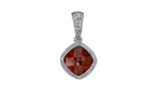 Stanton Color 14k Gold Garnet Pendant