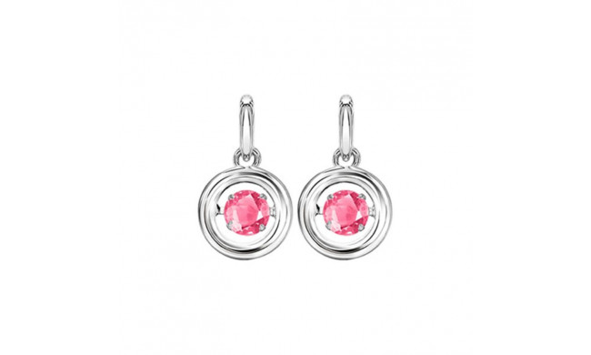 Gems One Silver (SLV 995) Rhythm Of Love Fashion Earrings - ROL2049PT