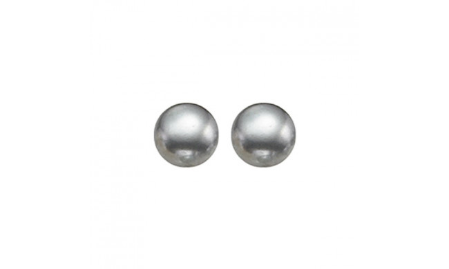 Gems One Silver Pearl (2 Ctw) Earring - FGPS8.5-SS