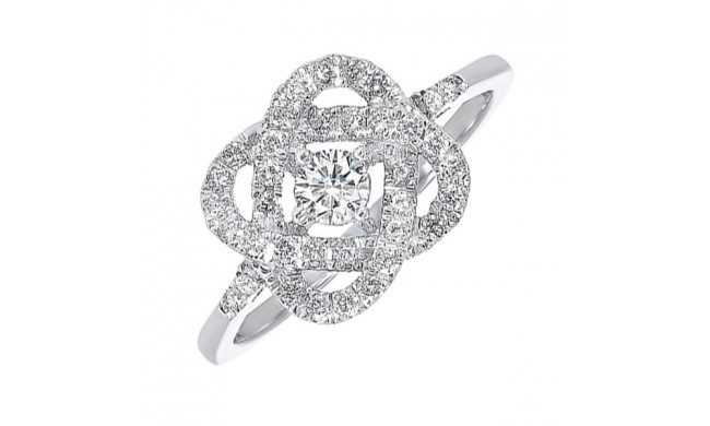 Gems One 14Kt White Gold Diamond (1/2Ctw) Ring - RG10835-4WF