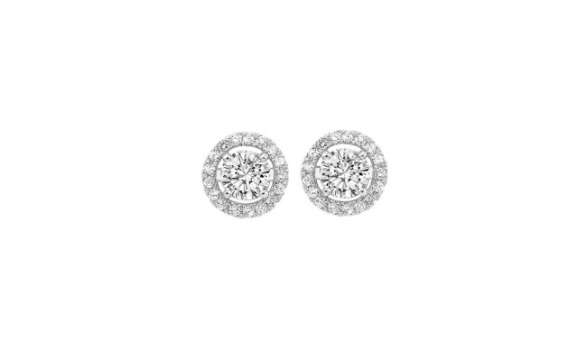 Gems One 14Kt White Gold Diamond (1/5Ctw) Earring - EJR1003-4WC