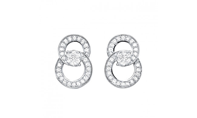 Gems One 10Kt White Gold Diamond (1/2Ctw) Earring - ER10386-1WD