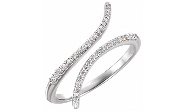 14K White 1/6 CTW Diamond Ring - 1227506001P