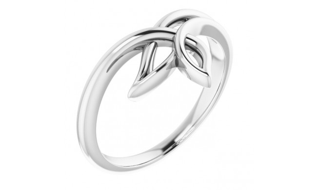 14K White Freeform Ring - 51988101P