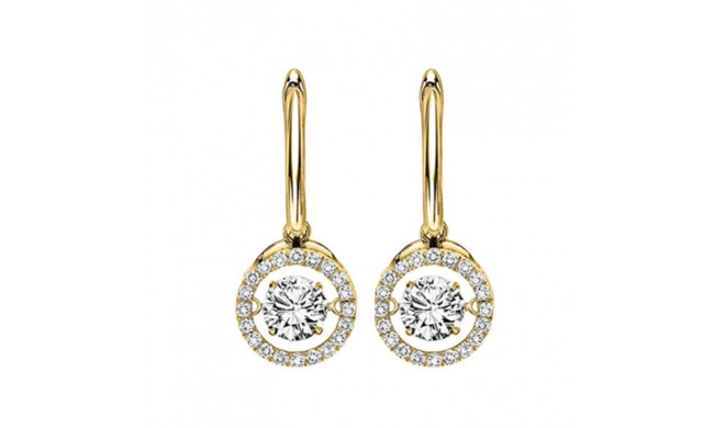 Gems One 14KT Yellow Gold & Diamond Rhythm Of Love Fashion Earrings  - 2-1/2 ctw - ROL2041-4YC