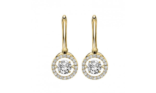Gems One 14KT Yellow Gold & Diamond Rhythm Of Love Fashion Earrings  - 2-1/2 ctw - ROL2041-4YC